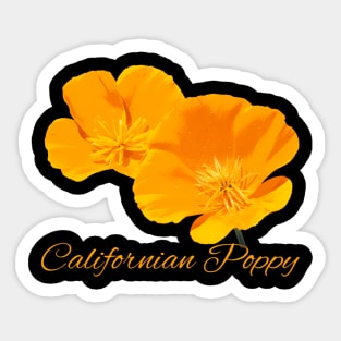 California Flower The Californian PopFlowers Sticker